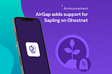 AirGap adds support for Tezos Sapling on Ghostnet