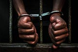 convict behind bars, crime, justice