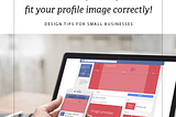 A simple solution to making your logo fit your profile image correctly!