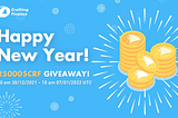 Happy New Year Campaign with 25000$CRF Reward