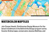 Save the date! Stamen & Smithsonian in dialogue about museums & maps