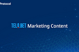 Telo.bet Marketing Content