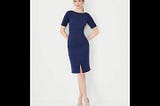 ann-taylor-the-petite-seamed-sheath-dress-in-double-knit-size-00-pure-sapphire-womens-1