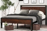 sha-cerlin-14-inch-queen-size-metal-platform-bed-frame-with-wooden-headboard-and-footboard-mattress--1