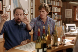 Scene from the movie sideways