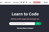Title:- Top Code-learning Websites for beginners!