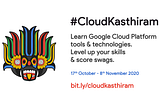 My first virtual experience with GDG #cloudkasthiram