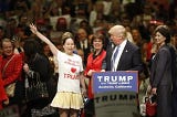 Four subdivisions of Chinese Trump supporters