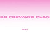 pBUNNY Release — Go Forward Plan