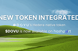 Hedera-native DOVU Integrated on Hashport!