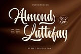 Almond Lattefay Font