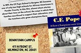 CF Pope School Doc Will Screen Dec. 1, 2022 at Cape Fear Community College