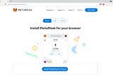 Getting started with MetaMask