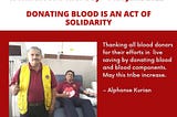 Alphonse Kurian: Championing blood donation for the last 25 years