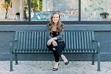 Rich businesswoman sitting confidently to make a good offer