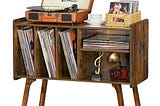 lerliuo-record-player-stand-with-4-cabinet-holds-up-to-220-albums-large-turntable-beech-wood-legs-mi-1