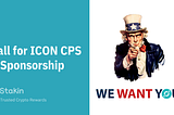Call for ICON Contribution Proposals — Sponsorship