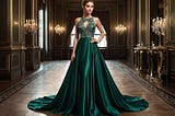 Long-Dark-Green-Dress-1