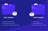 Difference between hot wallet and cold wallet