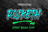 Rojketh Font