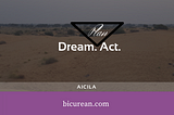 Dream. Plan. Act. — BiCurean Consulting