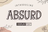 Absurd Font