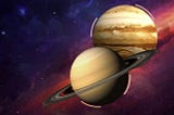 Saturn & Jupiter; Jupiter embrace after 800 years