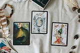 Tarot Reading For The Week Ahead — 3 Cool Inky Cards