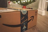 Amazon package on Christmas