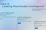 The Llama 4 Revolution: A New Era of Natively Multimodal AI Innovation