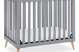 delta-children-essex-convertible-mini-baby-crib-with-2-75-inch-mattress-grey-with-natural-1