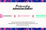 Partnership announcement: HydraDX & Basilisk