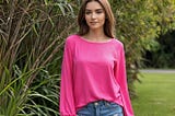 Long-Sleeve-Hot-Pink-Top-1