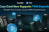 Introducing $TON Support on CozyCard: Seamlessly Spend Crypto with The Open Network Integration