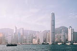 An image of Hong Kong skyline.