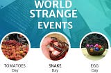 World’s most Strange Events