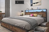 lifezone-queen-bed-frame-with-2-tier-storage-headboard-metal-platform-bed-frame-with-4-storage-drawe-1