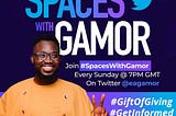 #SpacesWithGamor — Intro & February’s Bamba