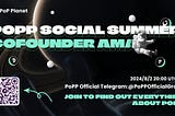 August 2 PoPP SOCIAL SUMMER AMA Recap