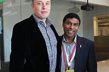 Naveen Jain With Elon Musk