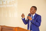 Maxwell Odonkor inspiring youth at Central University