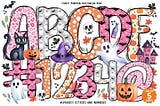 Fancy Pumpkin Halloween Font 1