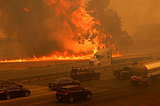 wildfires in the cities of california