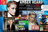 Amber Heard is Innocent — Support her in Aquaman 2, Warner Bros, L’Oreal, United Nations, and ACLU