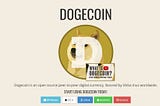 CoinFlip Bitcoin ATM listed Dogecoin in their ATM