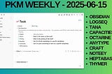 PKM Weekly — 2025–06–15