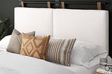 charlie-boucle-headboard-queen-size-wall-mount-rail-1