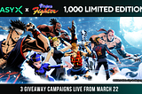Introducing VF OASYX: Our Collaboration with Virtua Fighter and Exciting Giveaway Campaigns!