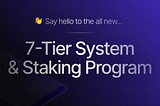 Unveiling Vent’s Revamped Tier System & New Staking Program