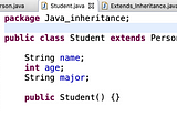 6/18/2021 Study Notes — Java Inheritance